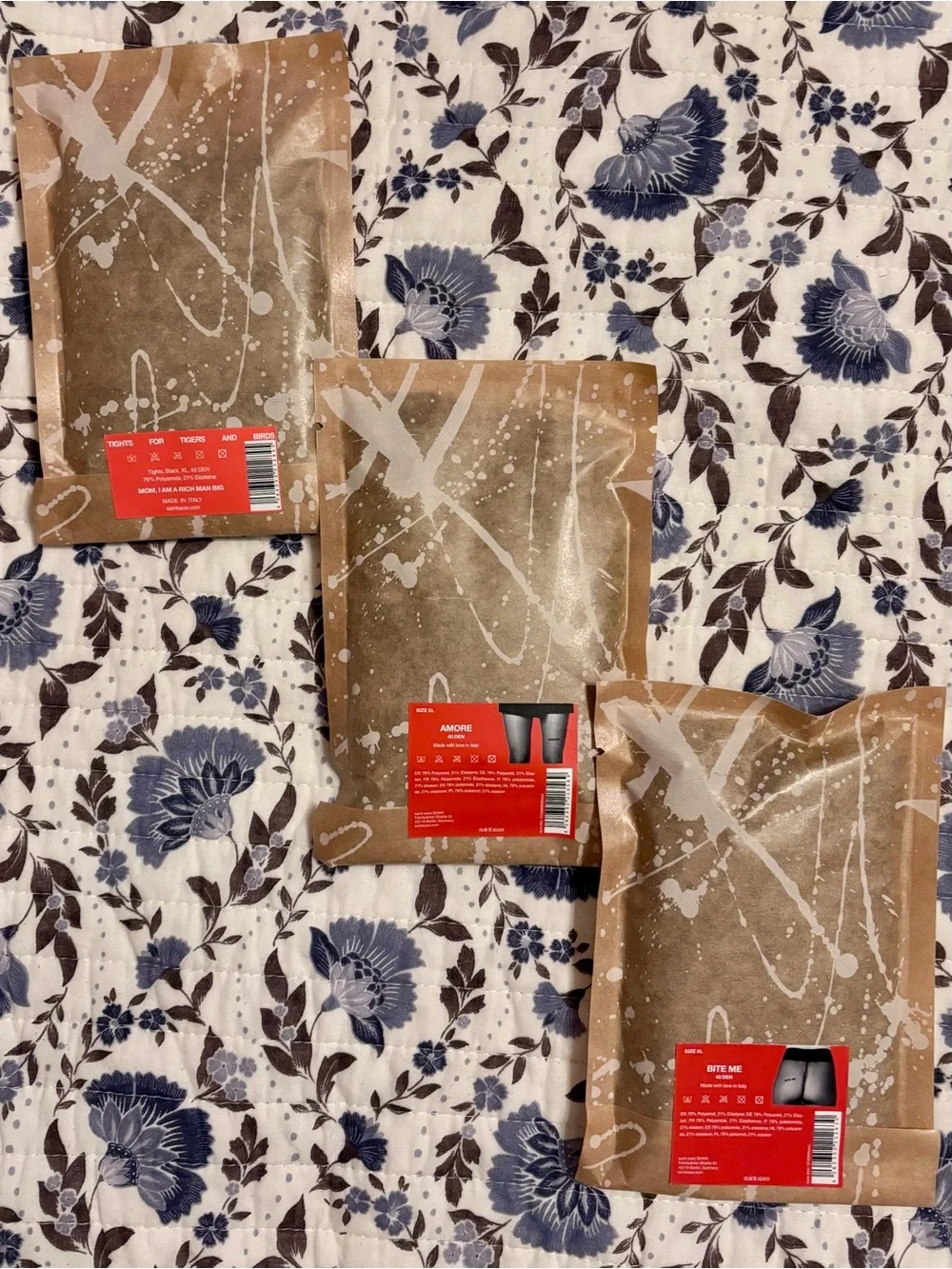 SAINT SAAS STATEMENT TIGHTS 3-PACK | XL | BLACK